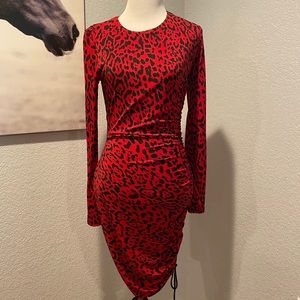 🔥BAILEY/44 👗Woman’s Dress 🐆BOOGIE WONDERLAND ANIMAL PRINT🔥